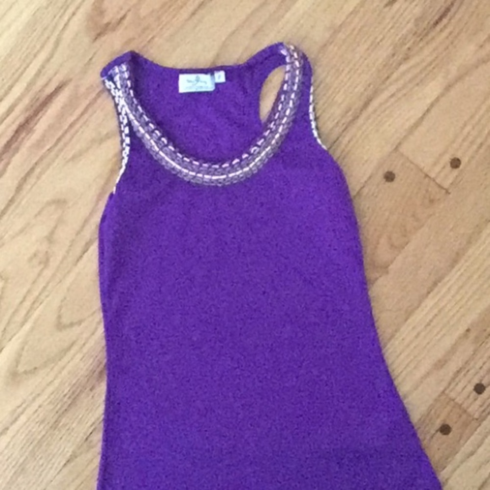 Embellished tank top